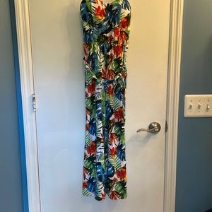 size xs tropical jumpsuit